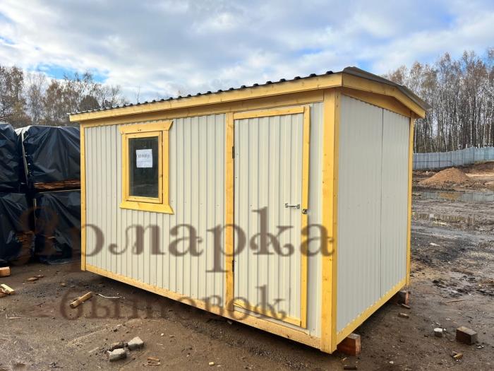 Бытовка профлист белая 4,0х2,3м